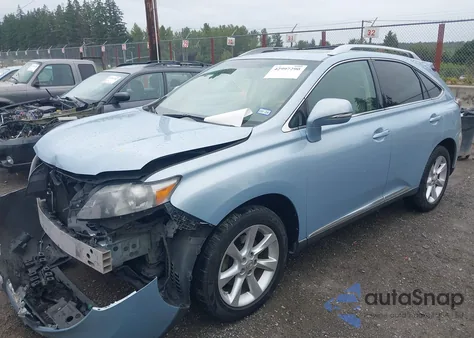 2010 Lexus Rx 350 из США, поврежденный, VIN 2T2ZK1BAXAC011135